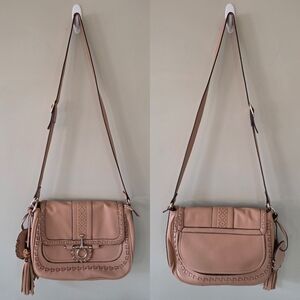 NWOT Sergio Ferreti Bohemian Coastal Cowgirl Festival Vegan Snaffle Bit Purse